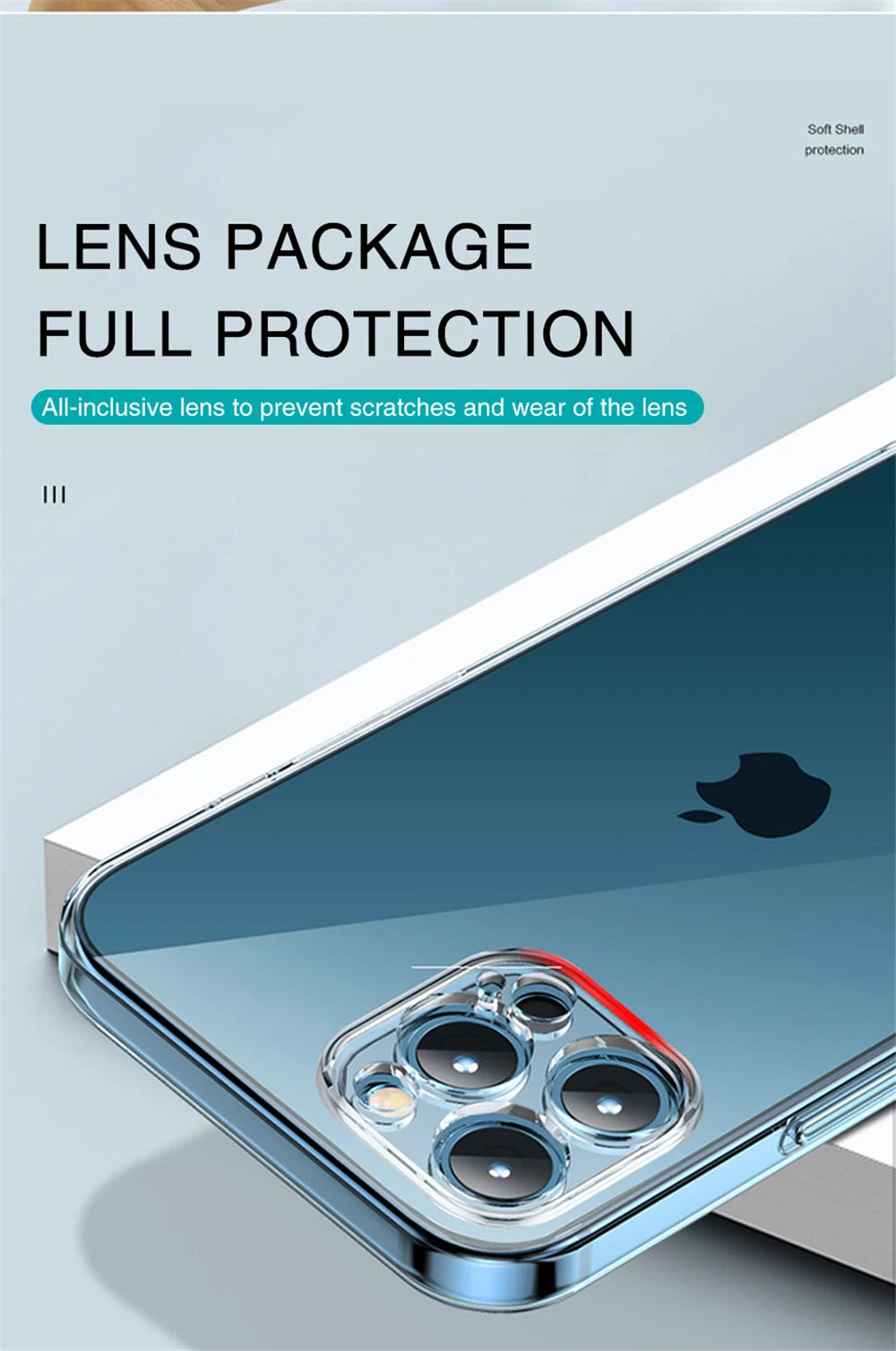 Ultra Thin Clear Case For iPhone