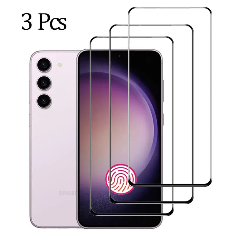 Clear Tempered Glass Screen Protector For Samsung Galaxy S series