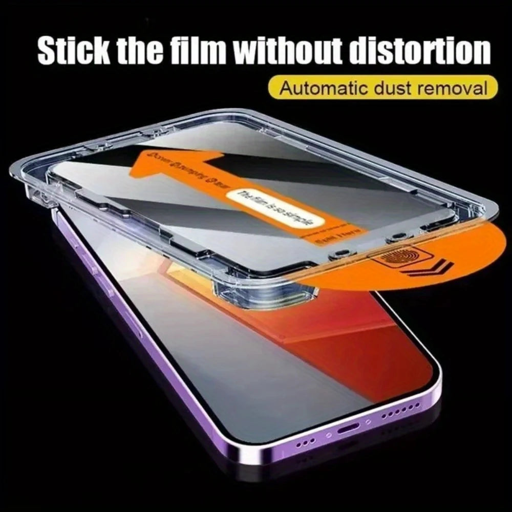 NNBILI Oleophobic Coating Dust Free Easy Installation Screen Protector For iPhone