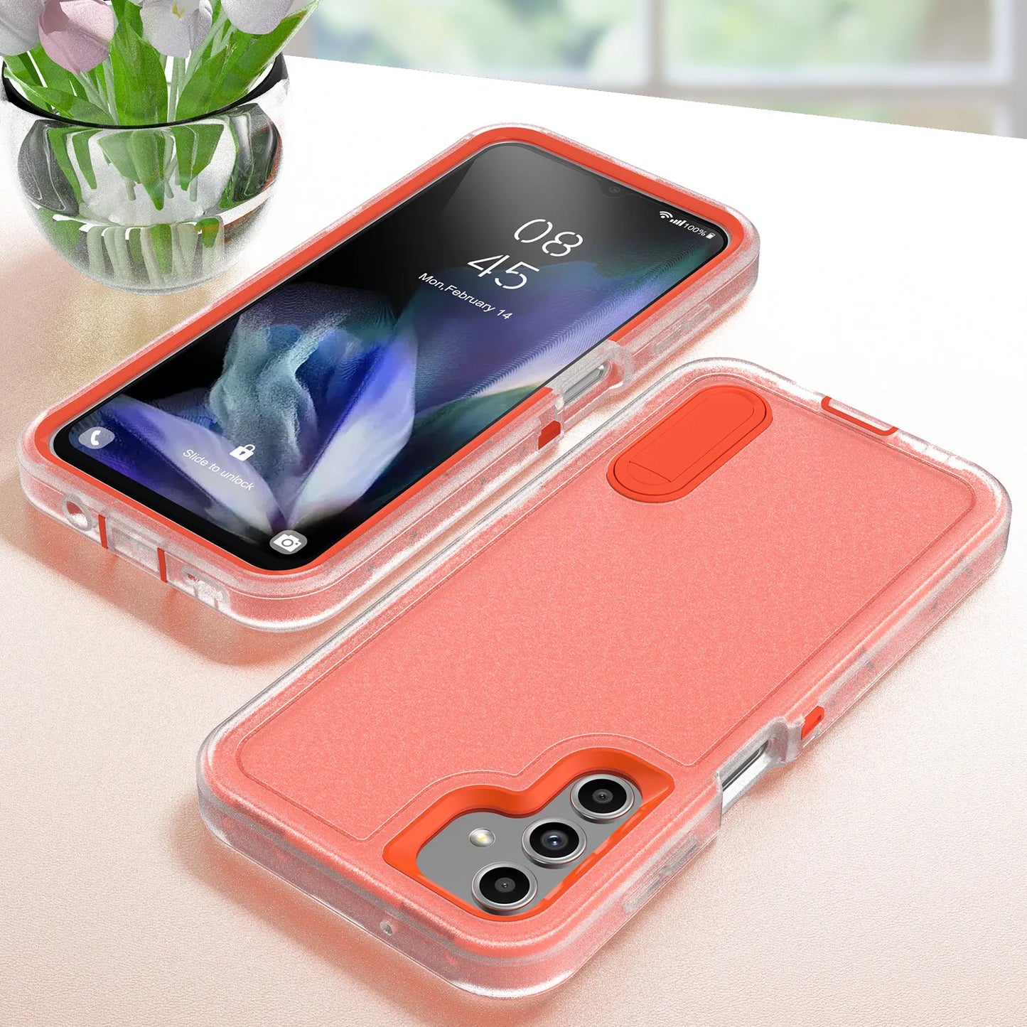 Heavy Duty Armor Shockproof Dust-Proof Case For Samsung Galaxy Phone