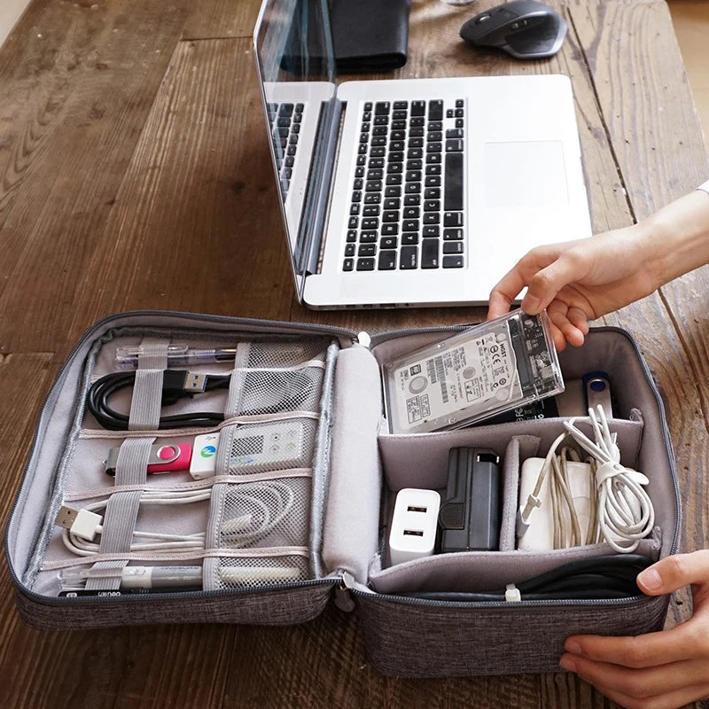 Travel Cable Organizer Bag