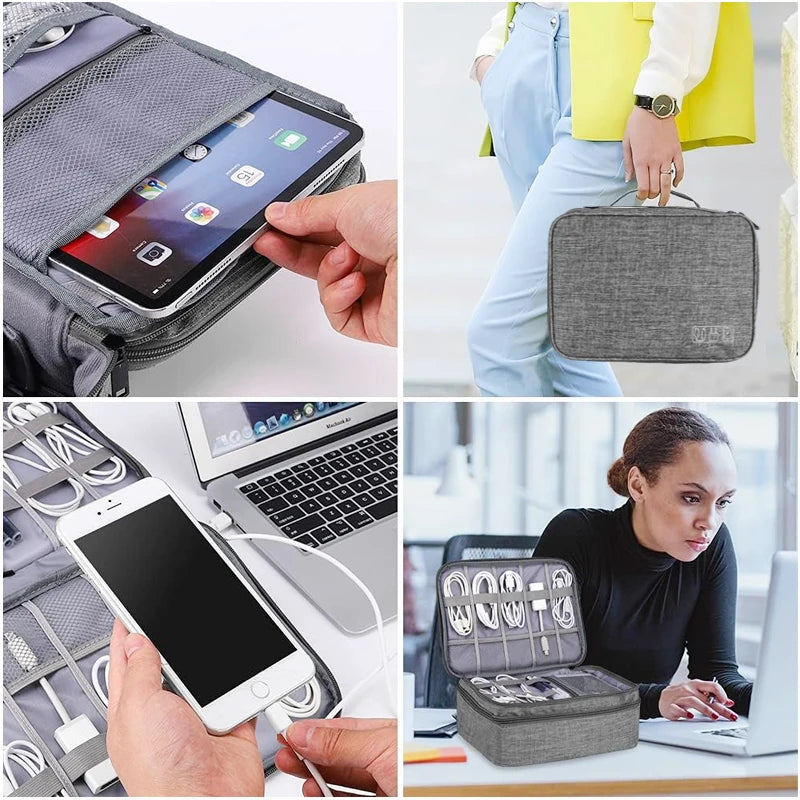 Travel Cable Organizer Bag