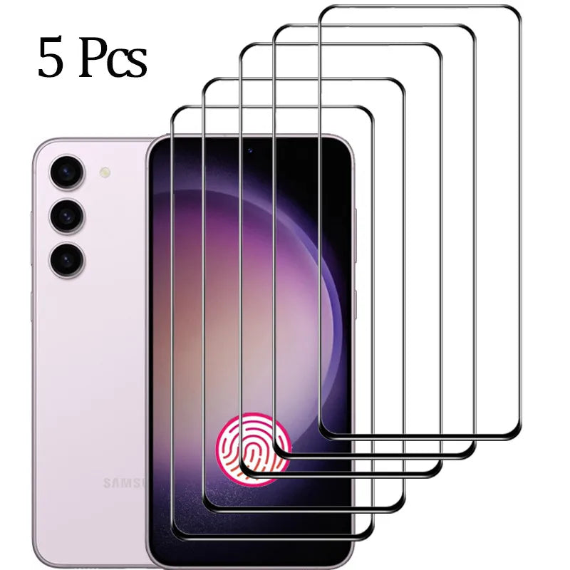 Clear Tempered Glass Screen Protector For Samsung Galaxy S series