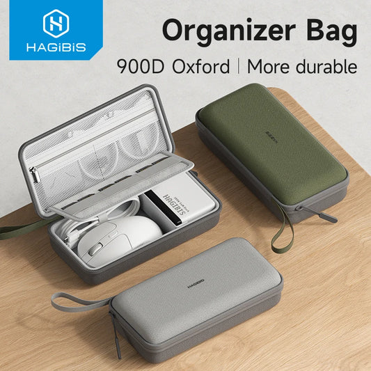 Hagibis Electronic Organizer Travel Cable Organizer Bag