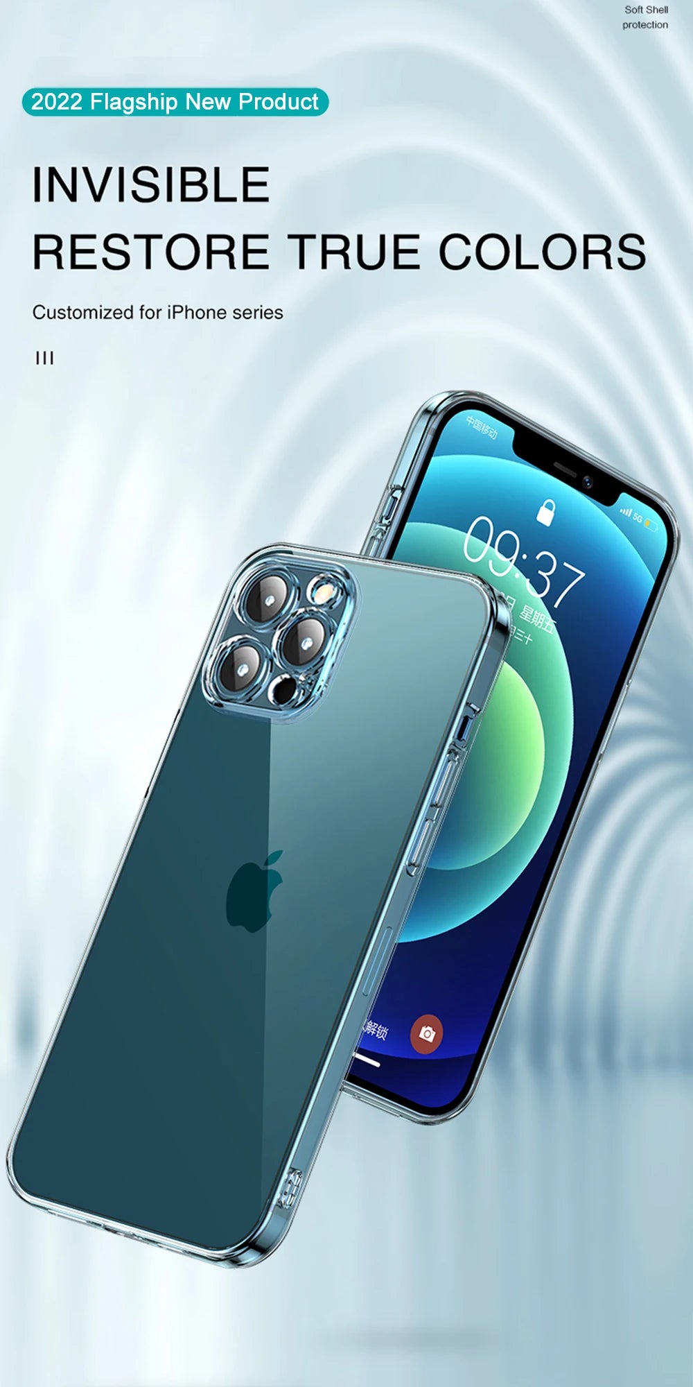 Ultra Thin Clear Case For iPhone