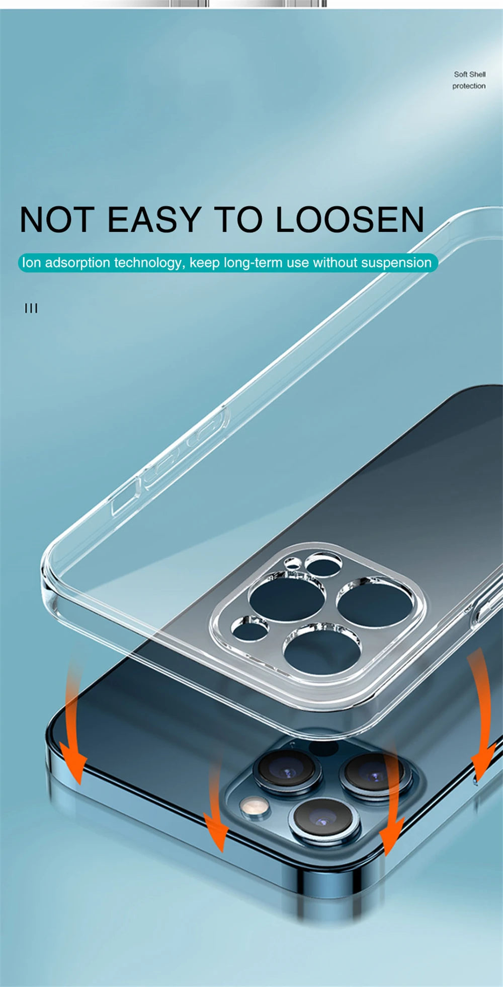 Ultra Thin Clear Case For iPhone