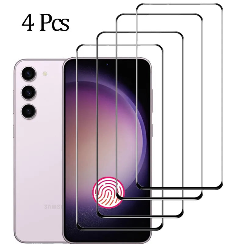 Clear Tempered Glass Screen Protector For Samsung Galaxy S series