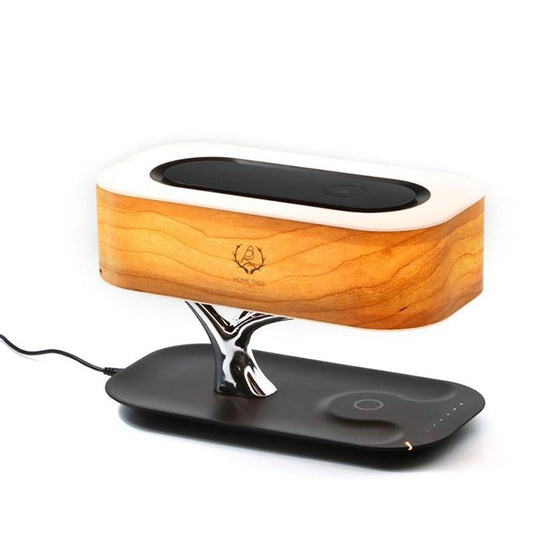 Bluetooth Speaker Desk Lamp With Wireless Charging