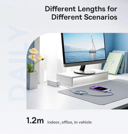 Baseus TPE 2.4A Fast Charging USB Cable for iPhone