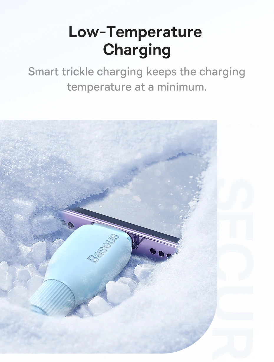 Baseus TPE 2.4A Fast Charging USB Cable for iPhone