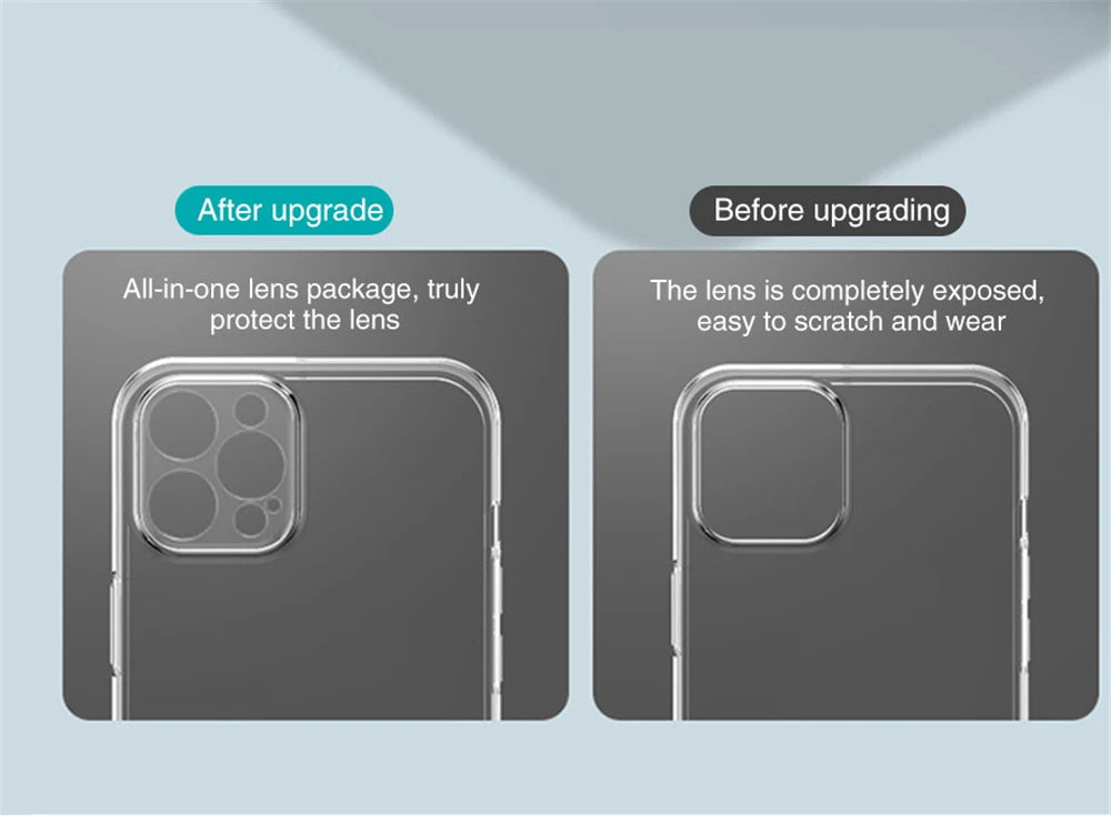 Ultra Thin Clear Case For iPhone