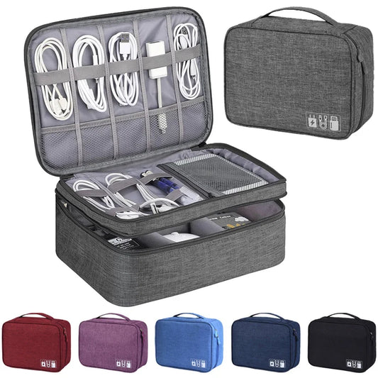 Travel Cable Organizer Bag