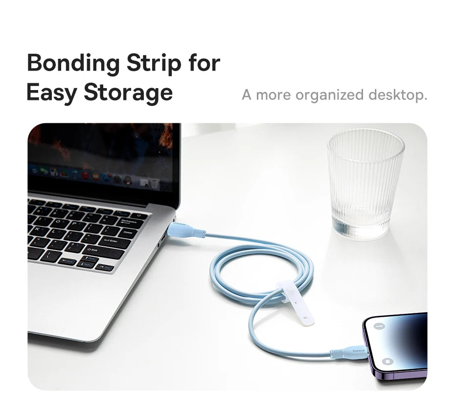 Baseus TPE 2.4A Fast Charging USB Cable for iPhone